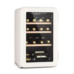 یخچال بطری سرد کن 70 لیتری کلارشتاین آلمان Klarstein Vinetage 19 Uno Weinkuhlschrank Creme  70 Ltr