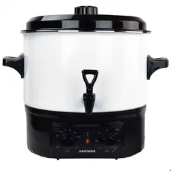 بخار پز گرم کن نوشیدنی سینتروکس آلمان Syntrox Einkochautomat Glühweinkocher 20 Liter