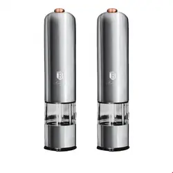 ست آسیاب نمک و فلفل برقی برلینگر هاوس مجارستان Berlinger Haus Electric Salt / Pepper Mill Set  BH-9014 Moonlight Collection