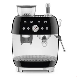 قهوه ساز اسپرسو ساز آسیاب دار اسمگ ایتالیا Smeg Espresso manuele koffiemachineu EGF03BLEU