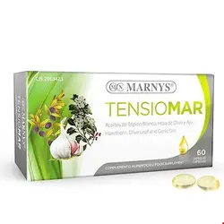 کپسول سیر زیتون تقویت قلب گردش خون مارنیس اسپانیا MARNYS Tensiomar MN423