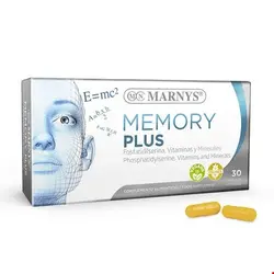 کپسول مکمل تقویت حافظه تمرکز مارنیس اسپانیا MARNYS Memory Plus Capsules MN340A