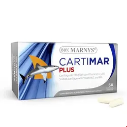 کپسول مکمل غذایی غضروف کوسه تقویت مفاصل مارنیس اسپانیا MARNYS Cartimar Plus Shark Cartilage 60 Capsules MN317
