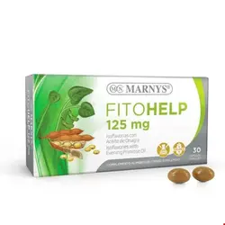 کپسول مکمل غذایی روغن گل مغربی ایزوفلاون سویا مناسب قاعدگی مارنیس اسپانیا MARNYS Fitohelp Isoflavones 125 mg  MN444A