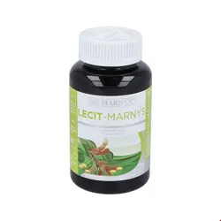 کپسول مکمل سویا بدون مواد تراریخته مارنیس اسپانیا MARNYS Lecit-Marnys Soya Lecithin capsules 60 * 1200 mg capsules MN411