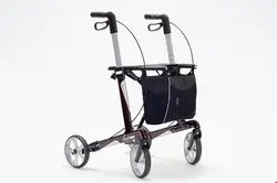 واکر ویلچر رولاتور تاشو روسکا Russka Rollator Vital carbon 62 cm rubinrot