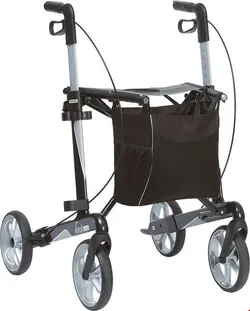 واکر ویلچر رولاتور تاشو روسکا Russka Rollator Vital carbon 62 cm schwarz