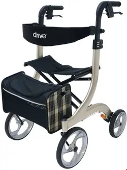 واکر ویلچر رولاتور تاشو درایو مدیکال Drive Medical Rollator Nitro Größe L champagne
