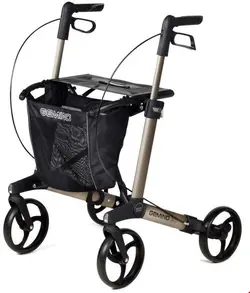 واکر ویلچر رولاتور تاشو سانرایز Sunrise Medical Gemino 30 M champagne