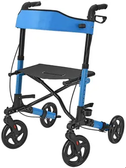 واکر ویلچر رولاتور تاشو جاسکیس Juskys Rollator Vital petrol