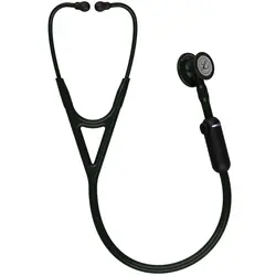 خرید از آمازون - گوشی پزشکی دیجیتال 3M Littmann CORE (EU)، قطعه قفسه سینه، شلنگ، اتصال شلنگ و قلاب گوش به رنگ مشکی، 69 سانتی متر، 8490 مشکی / تکی سینه سیاه