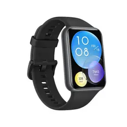 خرید از ایبی - ردیاب تناسب اندام ساعت هوشمند HUAWEI Watch Fit 2 Active Black Watch 1.74 اینچی ضبط SpO2