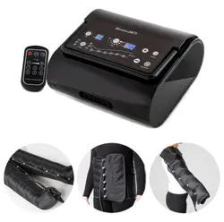 خرید از آمازون - دستگاه تخلیه لنفاوی داینامیمد 6 محفظه هوا فشرده، دستگاه تخلیه لنفاوی بازو، کاف معده و پا، 6 برنامه ماساژ، دستگاه پرس تراپی حرفه ای، دستگاه تخلیه لنفاوی پا، بازوهای معده