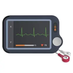 خرید از آمازون - مانیتور ECG ViATOM، دستگاه های ECG قابل حمل همراه، مانیتور قلب بلوتوث با برنامه iOS و اندروید، ضبط 30 ثانیه/60 ثانیه/5 دقیقه، گوشی هوشمند و رایانه شخصی، ردیاب پوشیدنی شخصی برای سلامت قلب