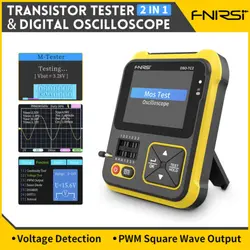 خرید از ایبی - تستر ترانزیستور اسیلوسکوپ دیجیتال دستی FNIRSI DSO-TC2 2.4 اینچی 200kMHz