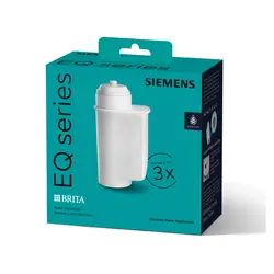 خرید از آمازون - فیلتر آب زیمنس BRITA Intenza TZ70033A کاهش میزان آهک آب کاهش مواد مزاحم برای قهوه سازهای تمام اتوماتیک سری EQ و دستگاه های توکار تمام اتوماتیک سفید 3 عددی (بسته 1 عددی) Single 3 قطعات (بسته 1 عددی)