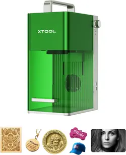خرید از آمازون - دستگاه حکاکی لیزر xTool F1 قابل حمل با لیزر IR و دایود، خروجی لیزر دوگانه، برش لیزری با دقت بالا، دستگاه حکاکی چوب، کاغذ، اکریلیک، شیشه F1 Basic