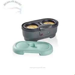 خرید از آمازون - سینی نچسب قابل جابجایی همیلتون بیچ، 2 اینچ زیر 10 دقیقه، سینی نچسب سبز آبی (25506)