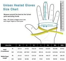 دستکش برقی کوهنوردی SHGS66Eسایز xl