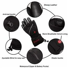 دستکش برقی کوهنوردیsavior سایز m