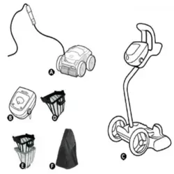 جاروی رباتیک استخر زودیاک مدل RA-6900-iQ