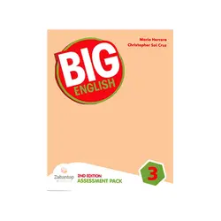 Big English 3 Assessment Pack 2nd