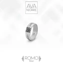 حلقه فرکانس صدا مدل رومو Romo نقره ۹۲۵