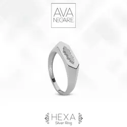 حلقه  فرکانس صدا مدل هگزا Hexa نقره ۹۲۵