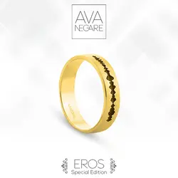 حلقه فرکانس صدا مدل Eros طلای ۱۸ عیار Special Edition
