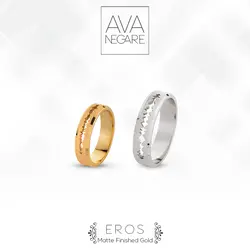 حلقه فرکانس صدا مدل Eros طلای ۱۸ عیار