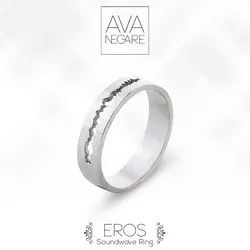 حلقه  فرکانس صدا مدل Eros نقره ۹۲۵