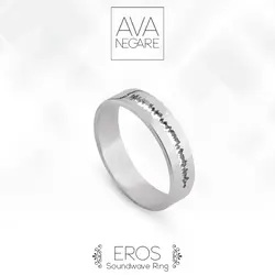 حلقه  فرکانس صدا مدل Eros نقره ۹۲۵