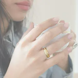 حلقه فرکانس صدا مدل Mito طلا ۱۸ عیار