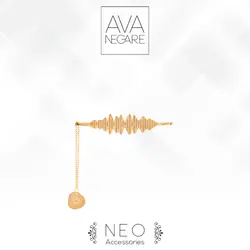 آویز ساعت فرکانس صدا مدل نئو Neo طلا ۱۸ عیار