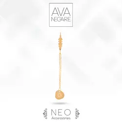 آویز ساعت فرکانس صدا مدل نئو Neo طلا ۱۸ عیار