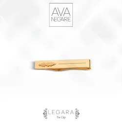 گیره کراوات فرکانس صدا مدل Legara طلا ۱۸ عیار