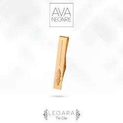 گیره کراوات فرکانس صدا مدل Legara طلا ۱۸ عیار