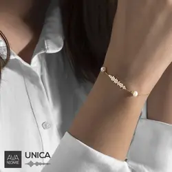 دستبند فرکانس صدا مدل یونیکا Unica طلا ۱۸ عیار