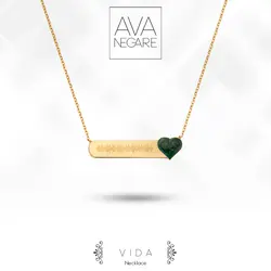 گردنبند طلا فرکانس صدا مدل ویدا Vida
