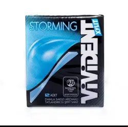 ادامس ویویدنت دنت استورمینگ آبی با طعم قطره