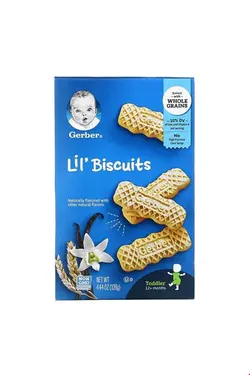 بسکوییت Lilبا طعم وانیل گربر Gerber