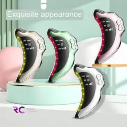 گواشا ۴ کاره آر اف EMS با فوتون تراپی و ماساژور سواپ اسکین