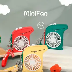 پنکه فانتزی دستی مدل دایناسور