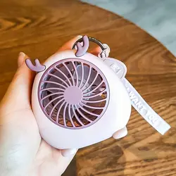 پنکه فانتزی دستی مدل هیولا شاخ دار