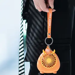 پنکه فانتزی دستی مدل هیولا شاخ دار