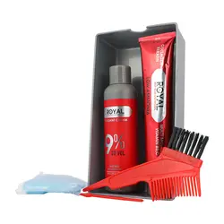 کیت رنگ مو بلوند ماسه ای متوسط رویال کد 7.38