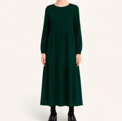 پیراهن مانتویی ماکسی ابر و بادی سایز 32 تا 62