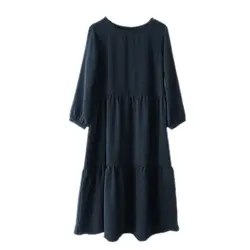 پیراهن مانتویی ماکسی ابر و بادی سایز 32 تا 62