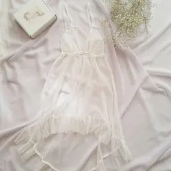 لباس خواب پشت بلند رمانتیک سایز 32 تا 50