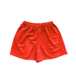 شلوارک نخی ابروبادی کوتاه آبی نفتی سایز 32 تا 62